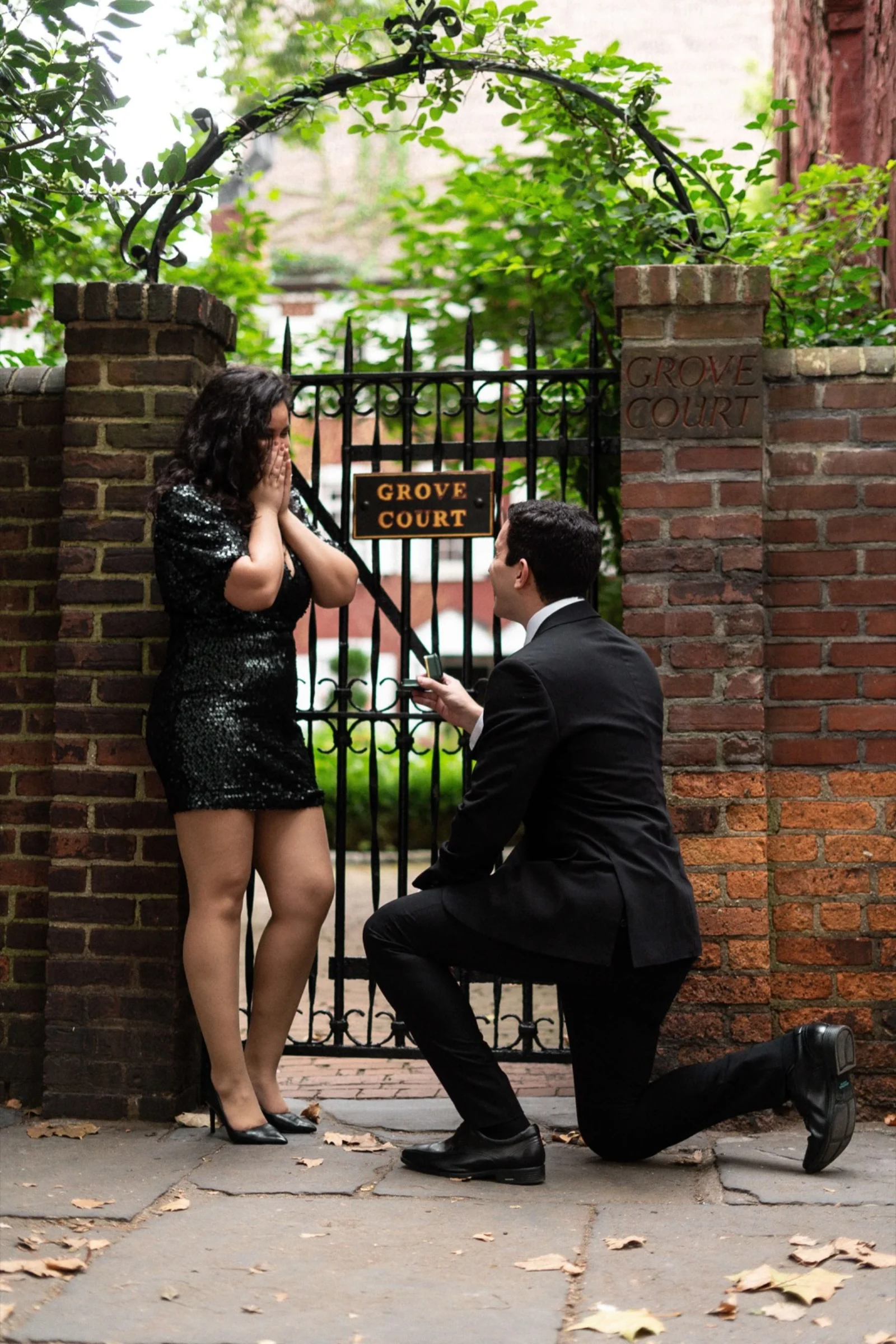 Pedido de casamento em Nova York